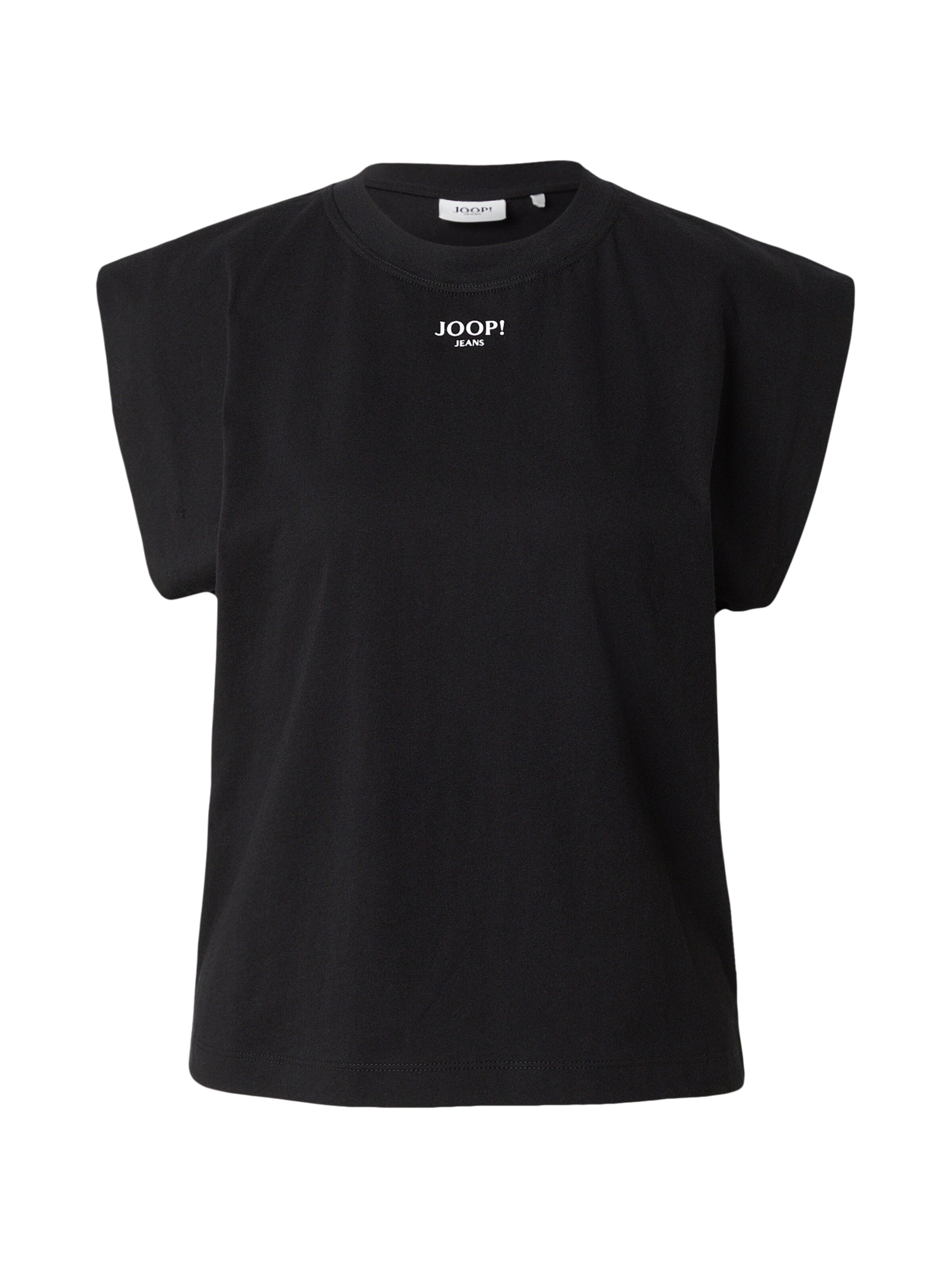 JOOP! Jeans Футболка 'Tiss' в Черный: спереди