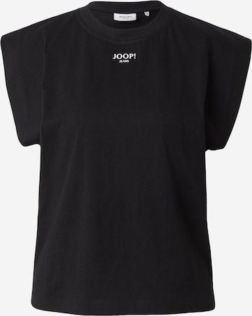 JOOP! Jeans Футболка 'Tiss' в Черный: спереди