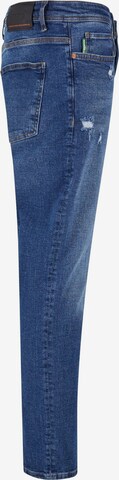 2Y Premium Tapered Jeans in Blau