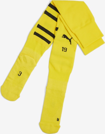 PUMA Sportsocken 'Borussia Dortmund' in Gelb: Vorderseite