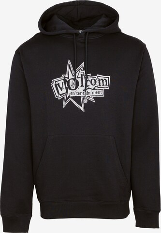 Volcom Sweatshirt in Black: front