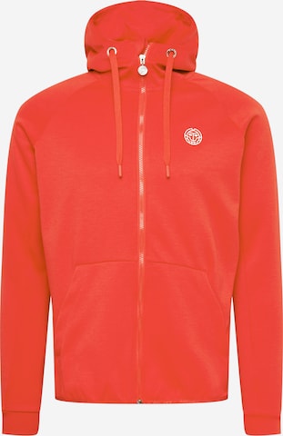 BIDI BADU Športna jakna | rdeča barva: sprednja stran