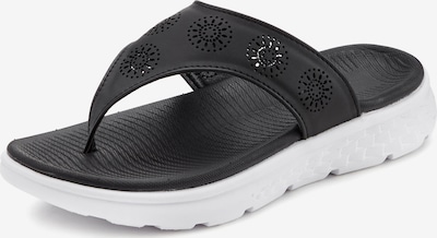 VIVANCE Zehentrenner in schwarz, Produktansicht