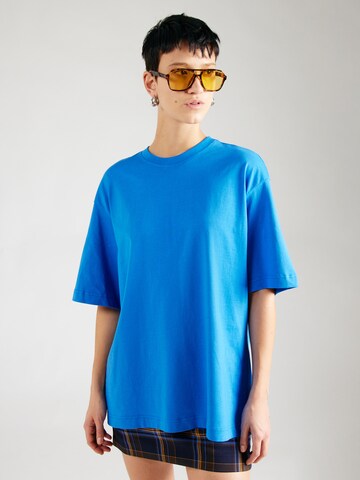 WEEKDAY - Camiseta en azul: frente