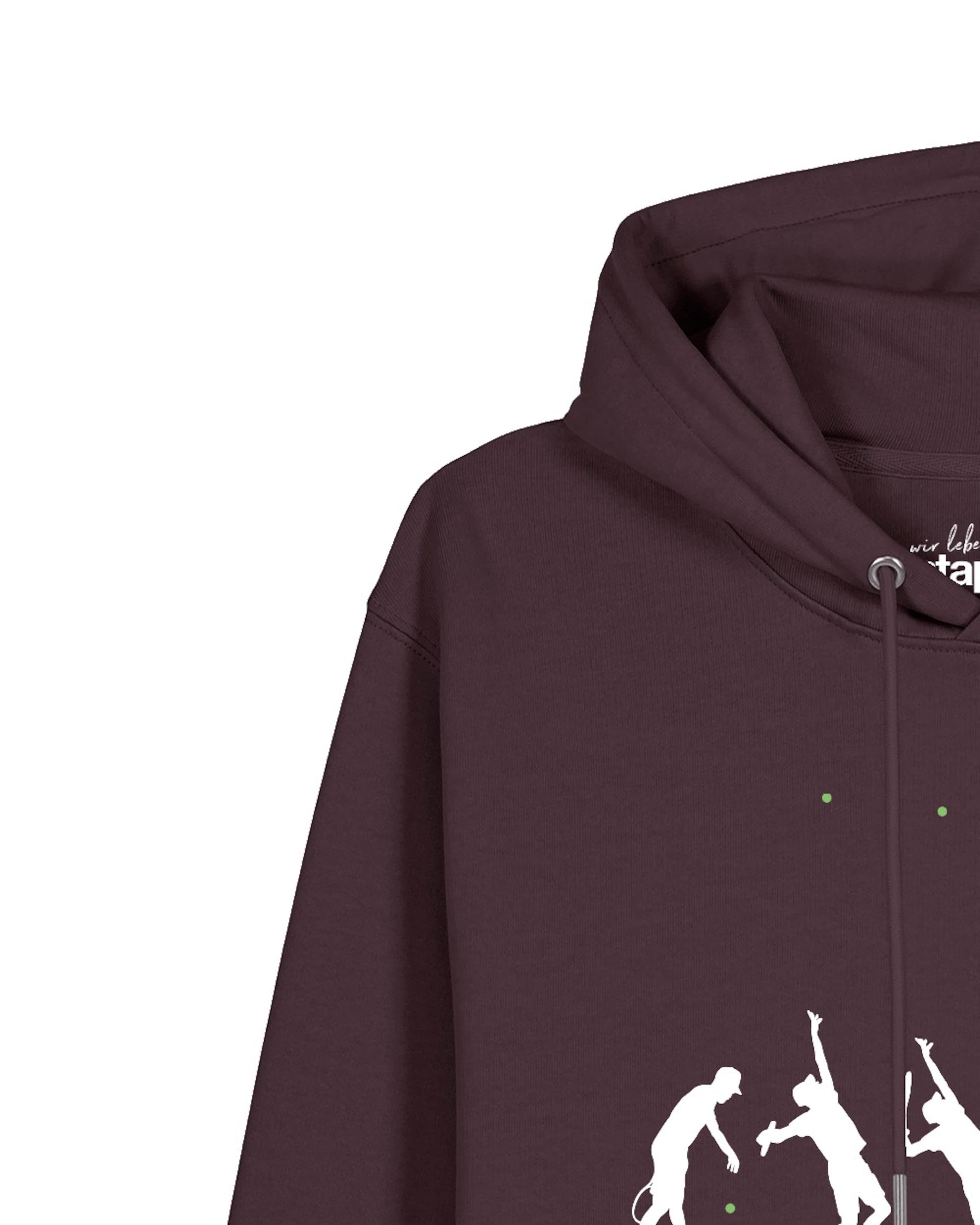 Sweat-shirt 'Tennis Evolution' Watapparel en rouge