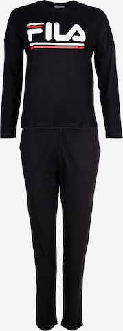 FILA Pyjama in Schwarz: predná strana