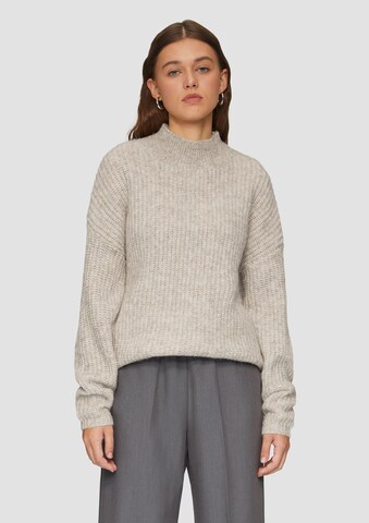 QS Trui in Beige: voorkant