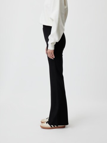évasé Pantalon 'Enie' LeGer by Lena Gercke en noir