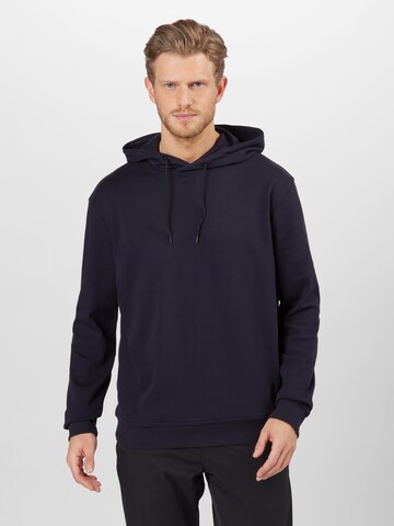 Sweat-shirt 'DAYFUN211' HUGO en bleu : devant