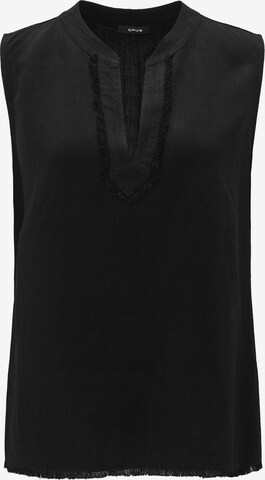 Camicia da donna 'Fynx' di OPUS in nero: frontale
