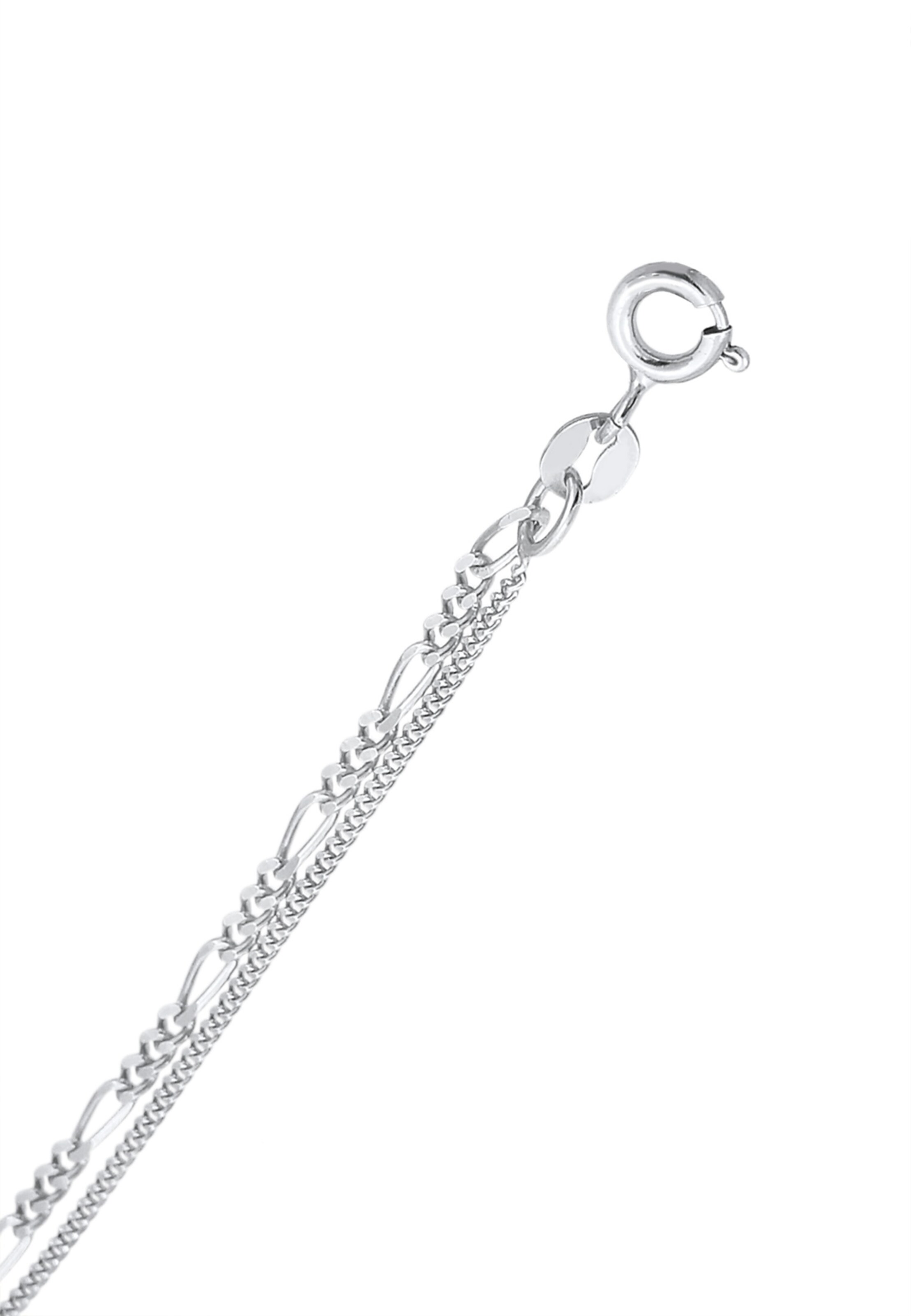 ELLI Ketting 'Herz' in Zilver