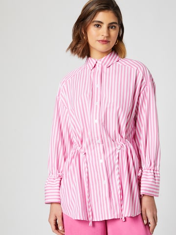 Camicia da donna 'Christin' di Guido Maria Kretschmer Women in rosa: frontale