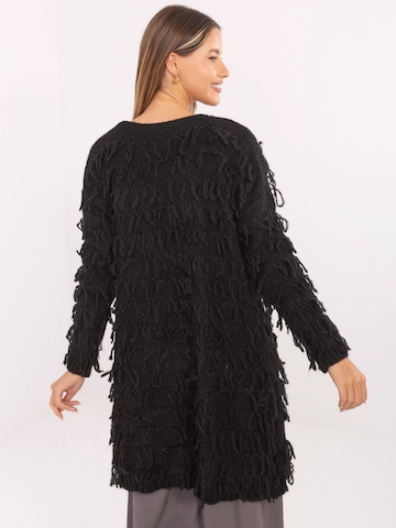 Madnezz House Strickjacke '0820.85' in Schwarz
