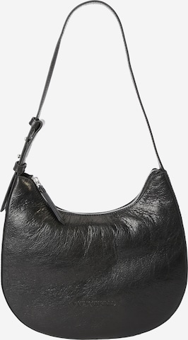 Les Visionnaires - Bolso de hombro 'Harper' en negro: frente