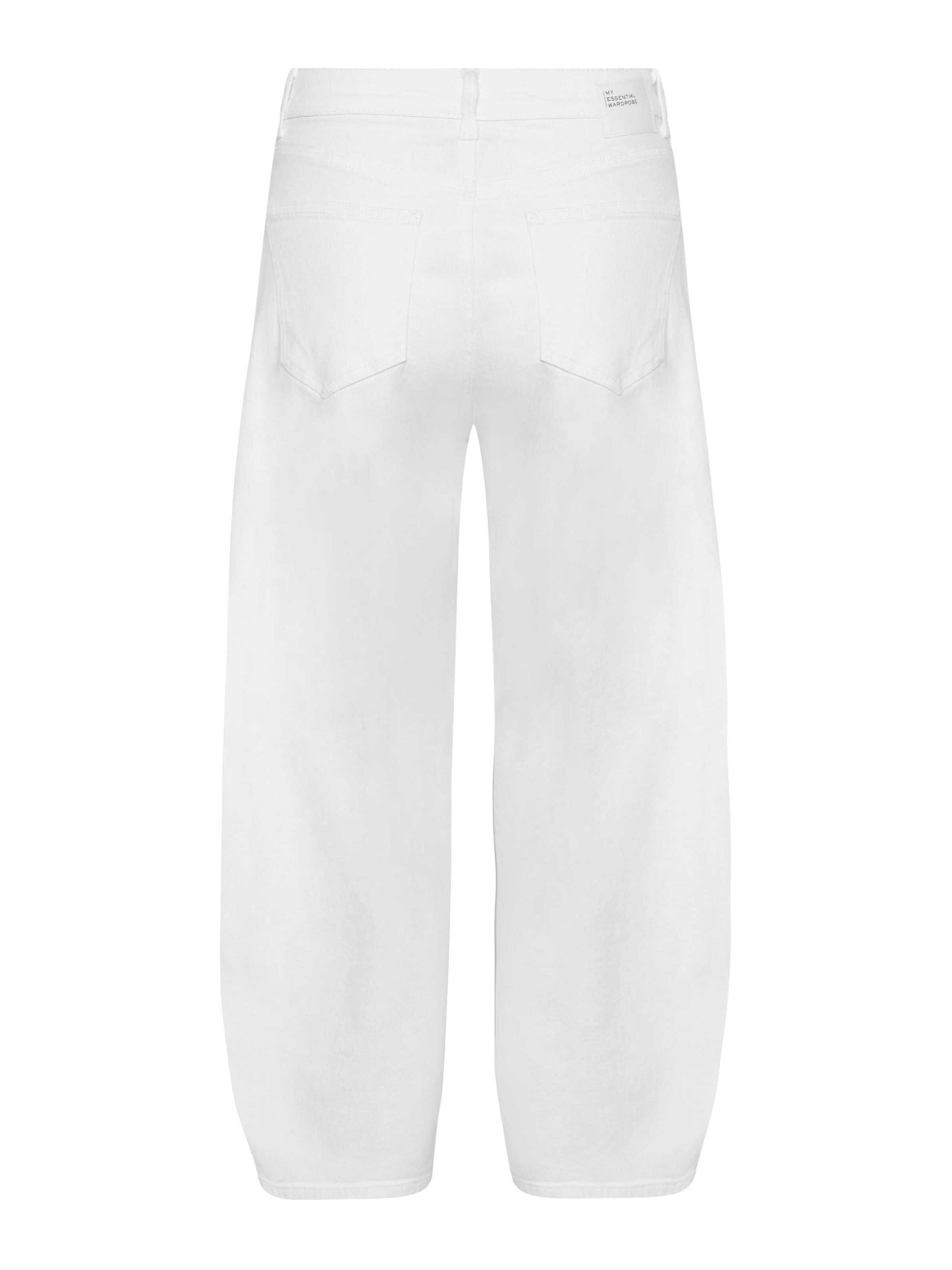 My Essential Wardrobe Barrel Τζιν 'MWHottie' σε λευκό
