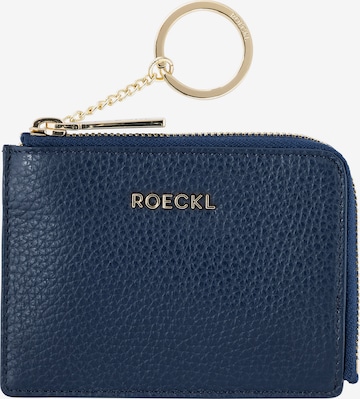 Roeckl Etui 'DINA SMALL' in Blauw: voorkant