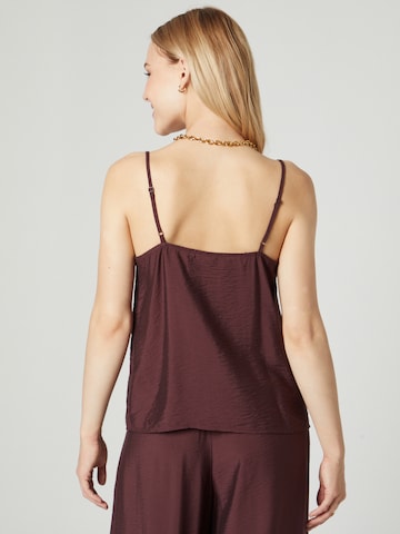 Guido Maria Kretschmer Women Top 'Giana' in Brown