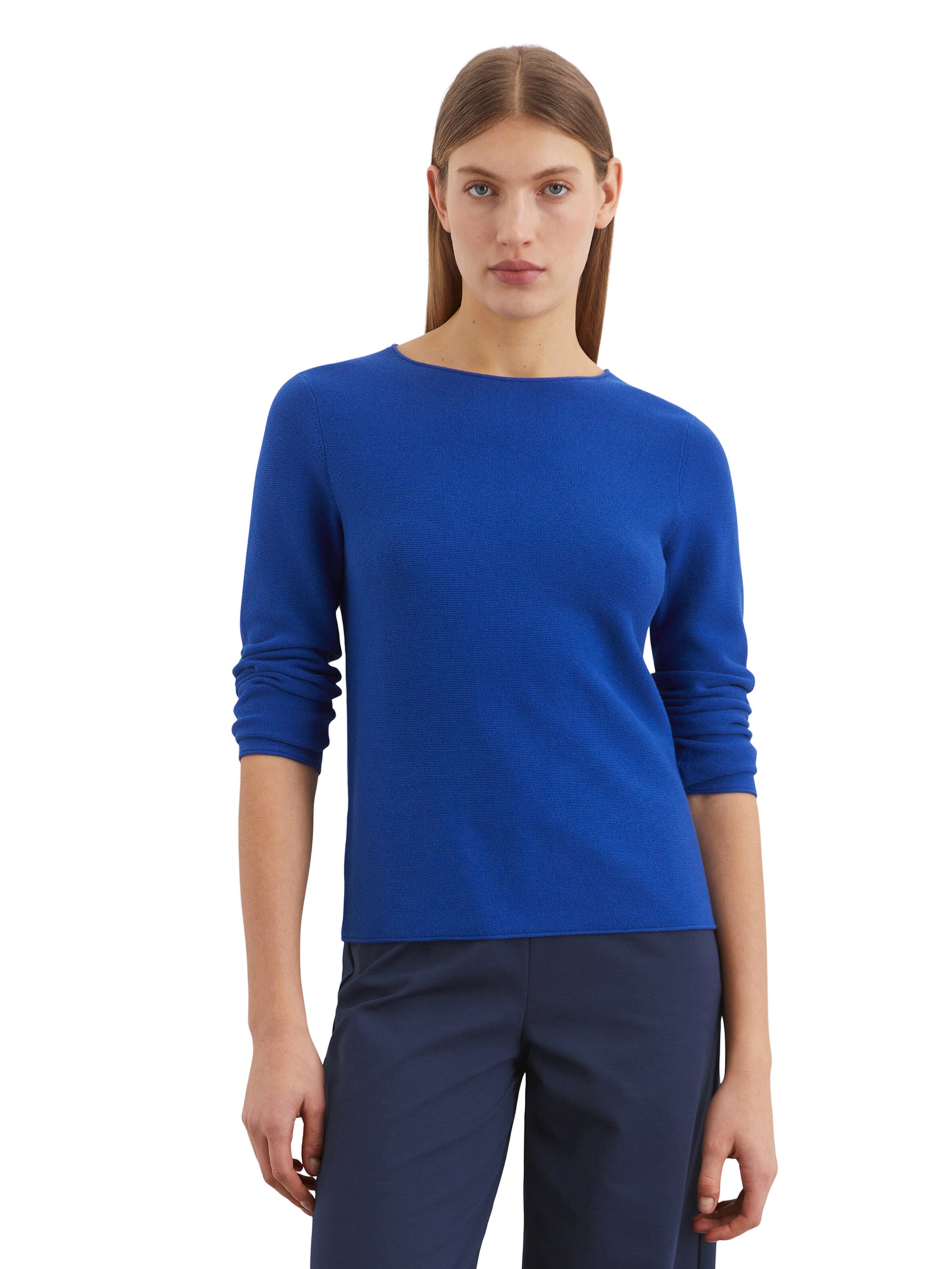 Pull-over Marc O'Polo en bleu : devant