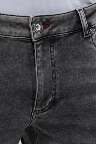 CAMP DAVID Regular Jeans BRU:NO Comfort Fit in Grau