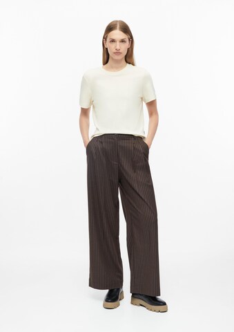 s.Oliver Wide Leg Hose in Braun