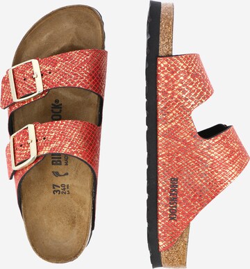 BIRKENSTOCK Klapki 'Arizona' w kolorze czerwony