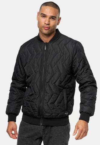 INDICODE JEANS Übergangsjacke 'Gatlin' in Schwarz