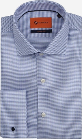 Suitable Hemd in Blau: Vorderseite