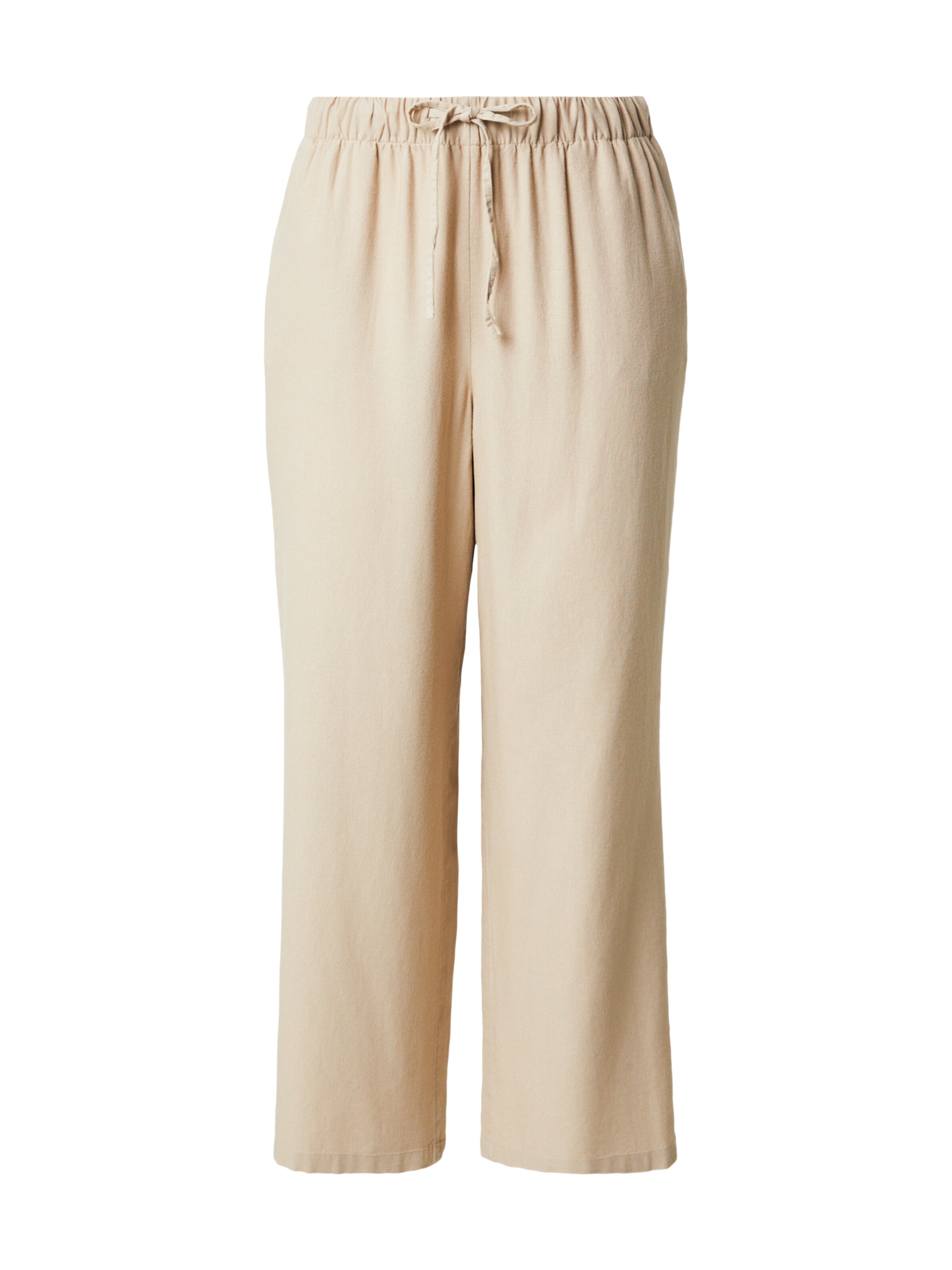 ONLY Carmakoma - Loosefit Pantalón 'CARGOA' en beige: frente