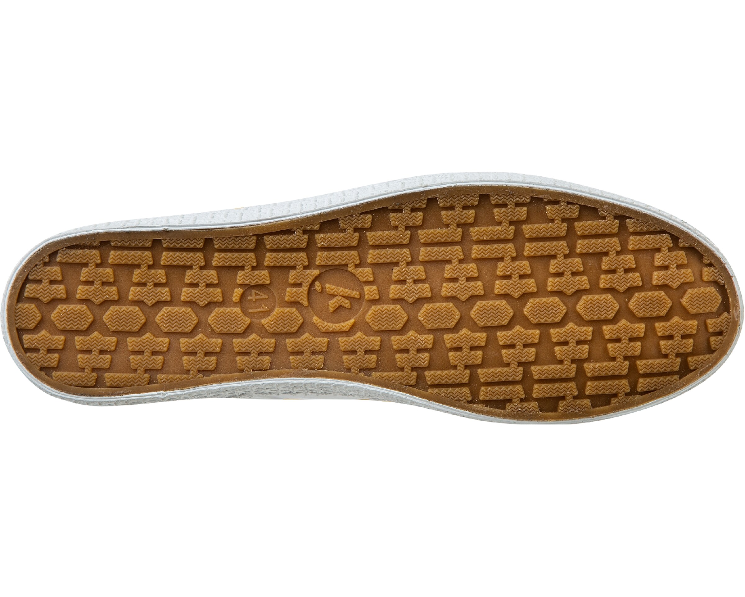 KAWASAKI Klassischer Sneaker im coolen Retrodesign in Gelb