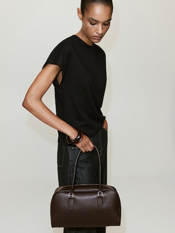 MANGO Shirt 'SEVILLA' in Black: front