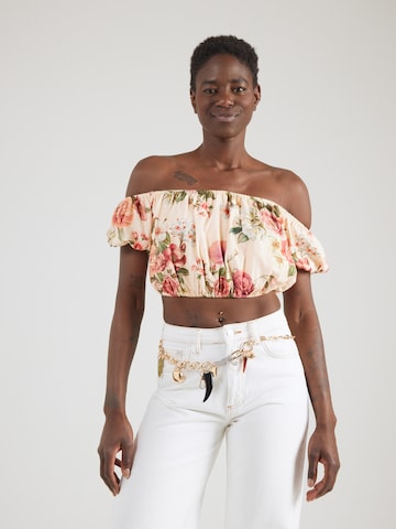 Camicia da donna di GUESS in rosa: frontale