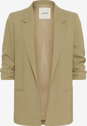SOAKED IN LUXURY Blazer 'Shirley' in Beige: front