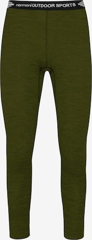 Sous-vêtements longs 'Perth' normani en vert : devant