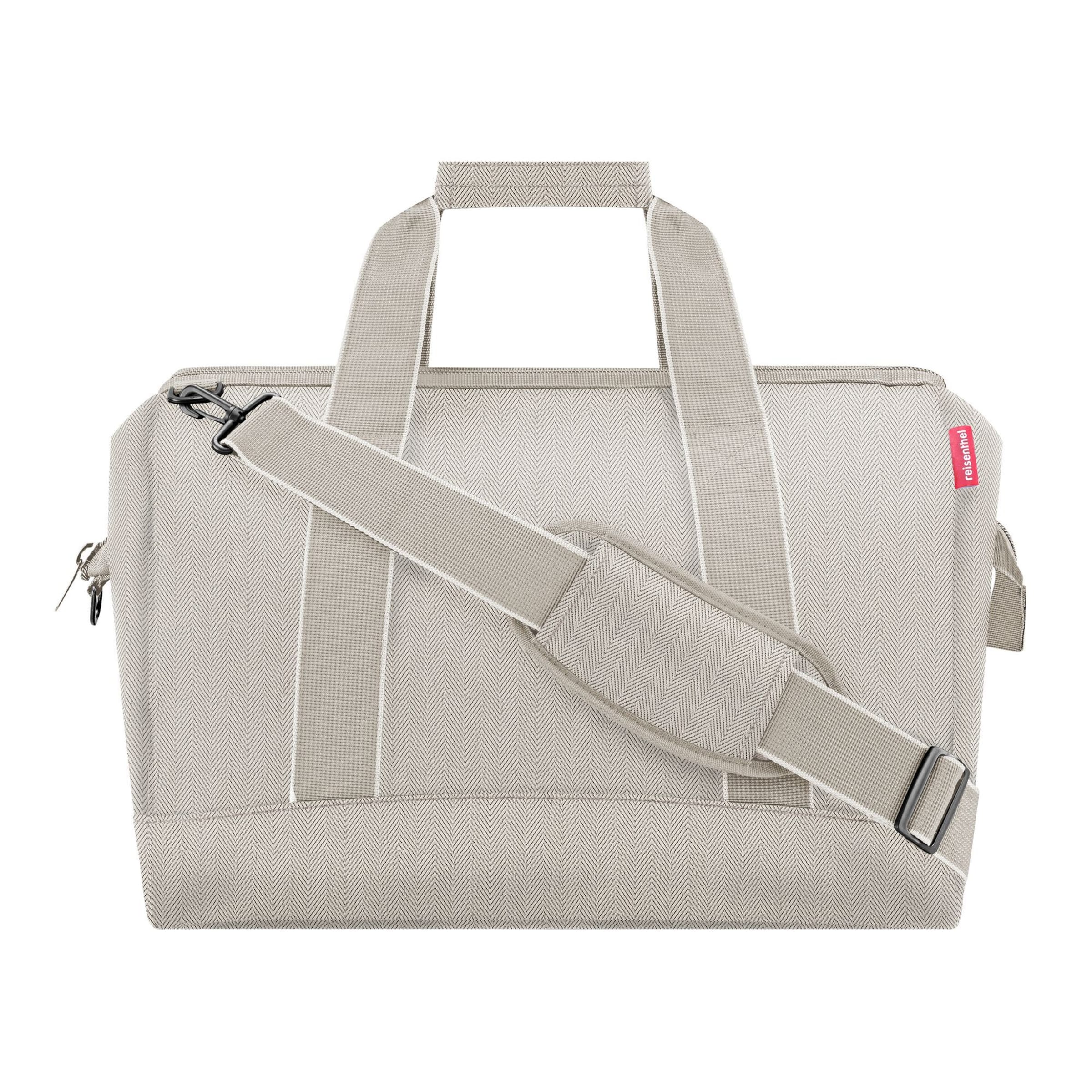 REISENTHEL Weekend bag in Grey: front
