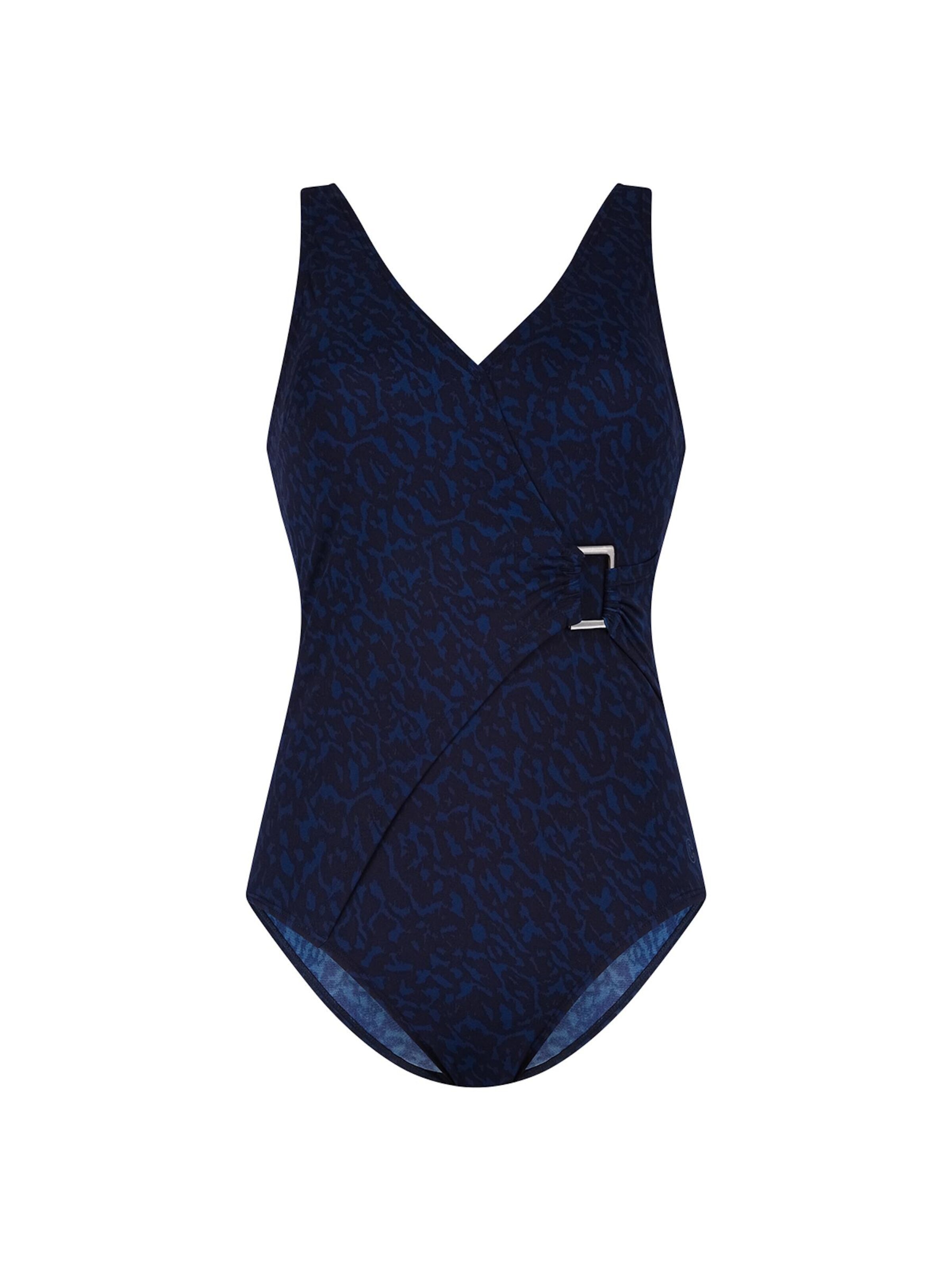 Ten Cate Classic Swimsuit in Blue: front