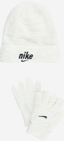 Set Nike Sportswear en blanc : devant