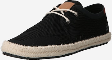 BULLBOXER Lace-Up Shoes in Black: front