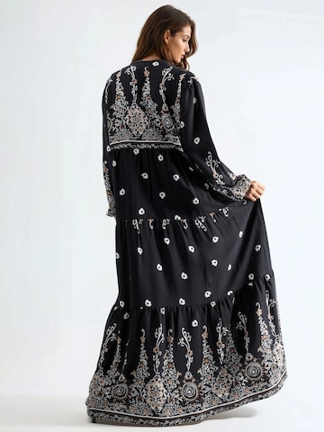 Hiccup Maxi Kleid in Mischfarben