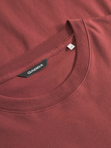 GABBA Shirt 'Dune' in Rood