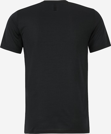 UNDER ARMOUR Performance Shirt 'STREAKER' in Black