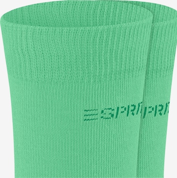 ESPRIT Socken 'Foot Logo 2-Pack' in Grün: Vorderseite