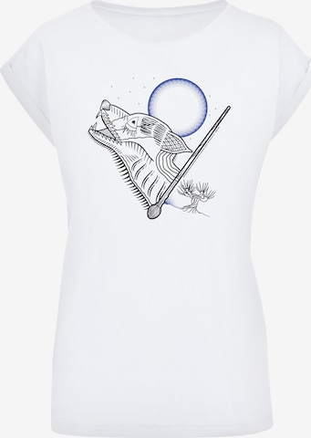 T-shirt 'Harry Potter Werewolf' F4NT4STIC en blanc : devant