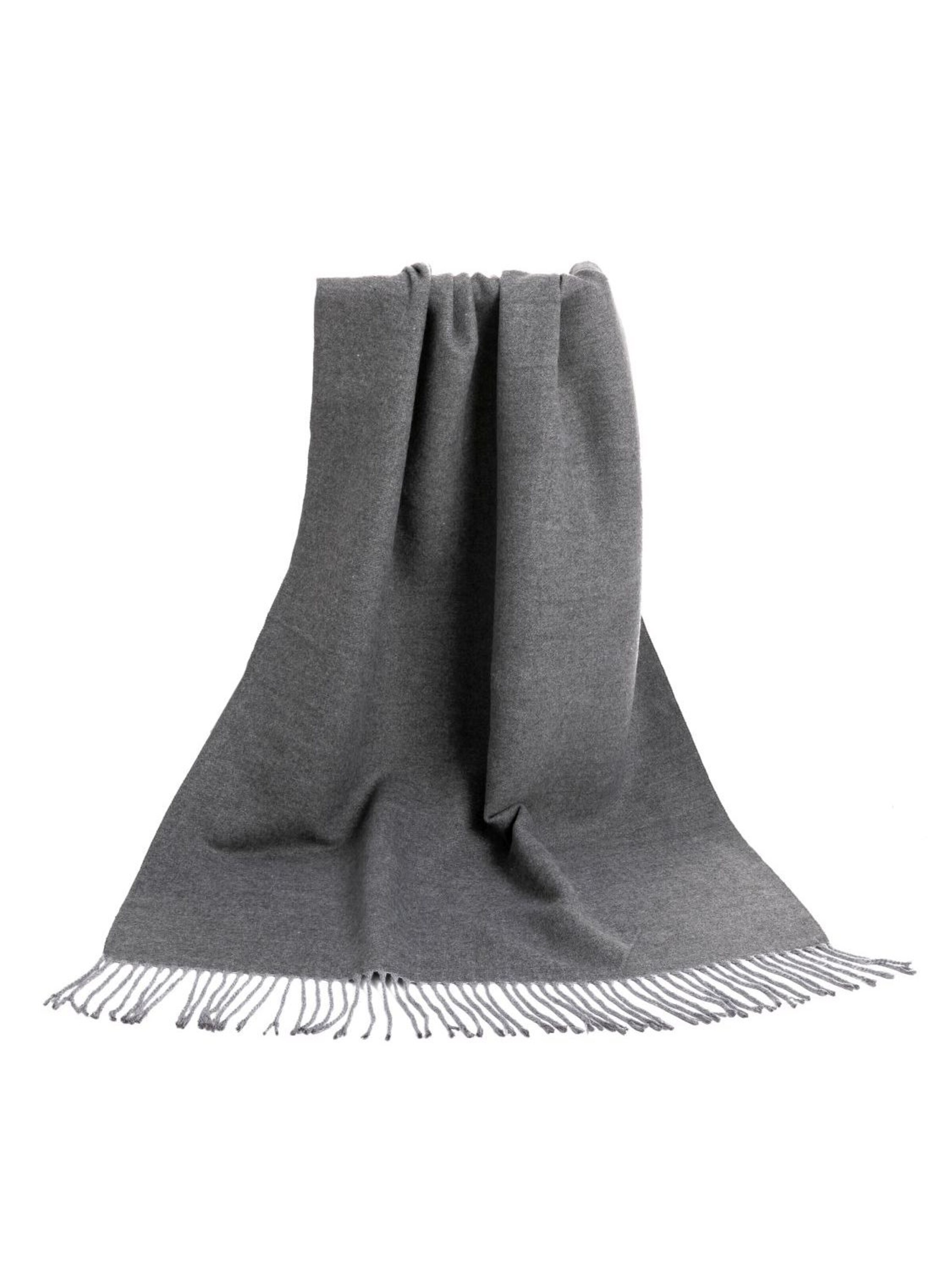 alberto cabale Scarf 'Recto-Verso' in Grey: front