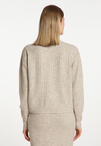 usha WHITE LABEL Knit cardigan in Beige