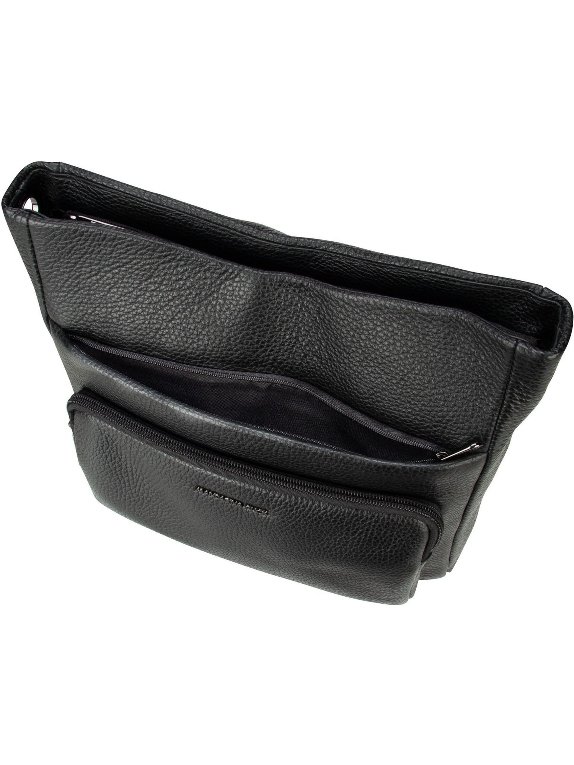 MANDARINA DUCK Umhängetasche 'Mellow FZT10' in Schwarz