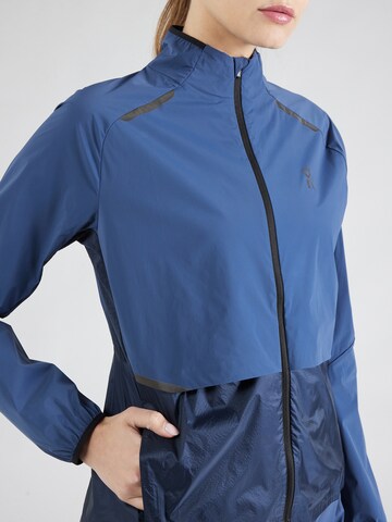 Veste de sport On en bleu