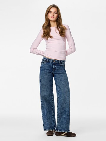 PIECES Μπλουζάκι 'PCLULA' σε ροζ