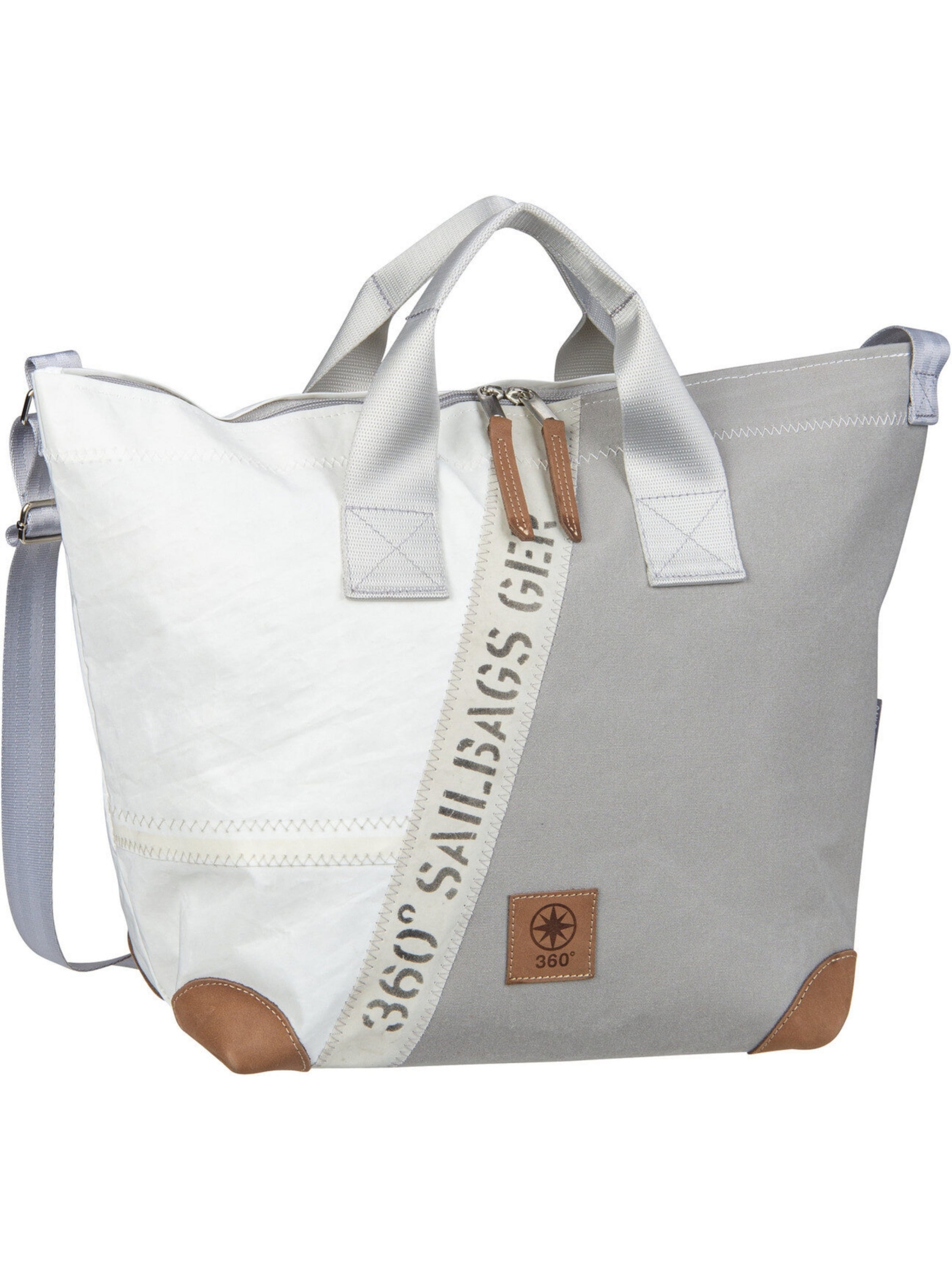 360 Grad Crossbody Bag ' Suutje ' in Grey: front