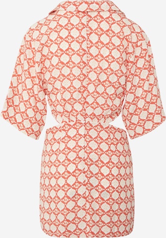 Dorothy Perkins Petite Obleka | oranžna barva