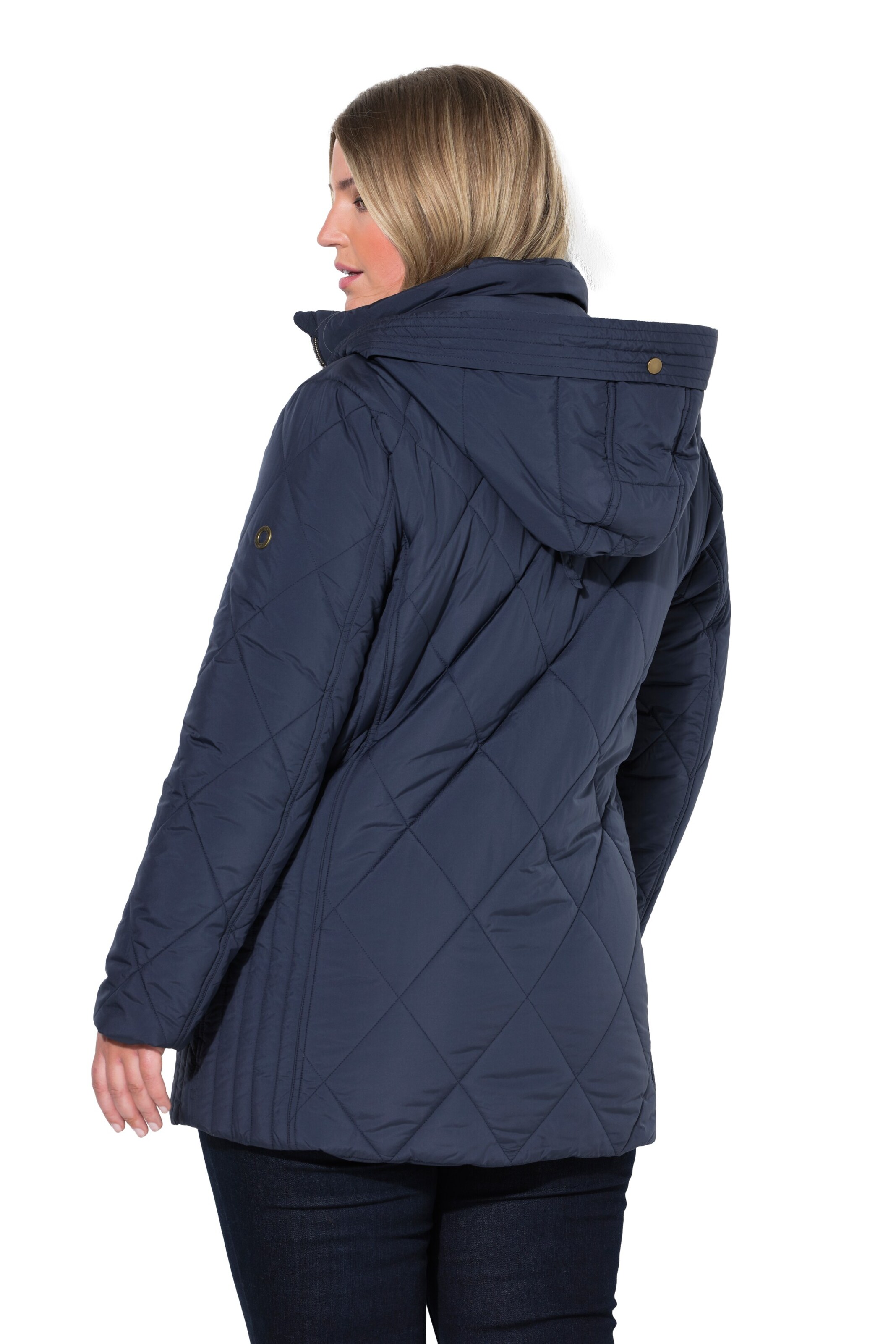 Ulla Popken Funktionsjacke in Blau
